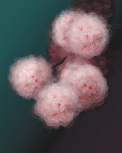 Frühling in Simulacrum III, 2016, Giclee-Druck, 60 x 50 cm