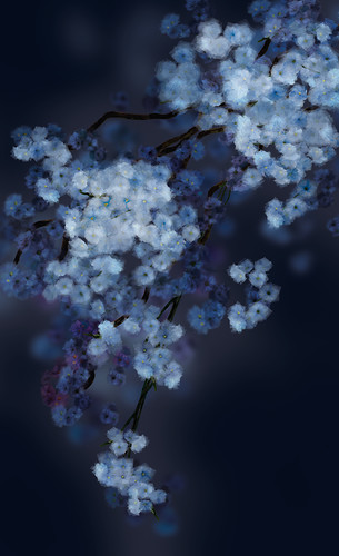 Frühling in Simulacrum IX, 2020, Giclee-Druck, 115x70cm