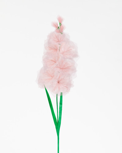 Gardening (Gladiole rosa), 2015, Origami, Giclee-Druck, 90x72cm