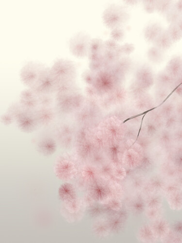 Pink breath 1, Giclee-Druck, 2022, 120x90 cm